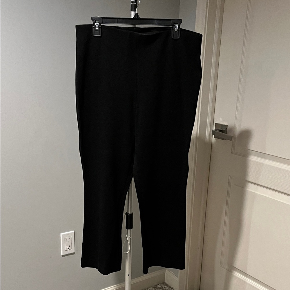 Talbots Black Straight Leg Women's Pants montauk pant
